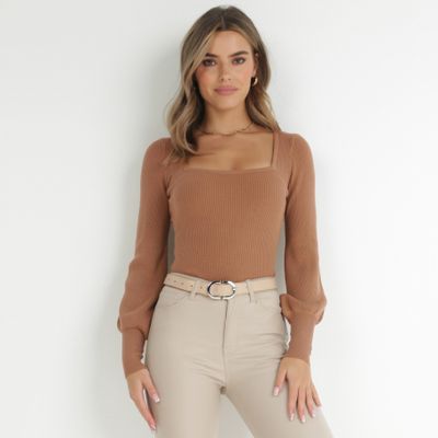 Sweter damski casualowy born2be ze sklepu: born2be.pl w kategorii: Swetry damskie - zdjęcie 054DCF2-170-2564_146252