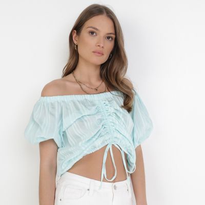 Bluzka damska na wiosnę casual born2be ze sklepu: born2be.pl w kategorii: Bluzki damskie - zdjęcie 054DCF2-170-2564_162465