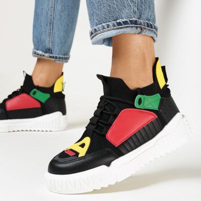 born2be - Buty sportowe damskie na wiosnę ze sklepu: born2be.pl w kategorii: Buty sportowe damskie - zdjęcie 054DCF2-170-2564_174527