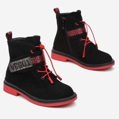 Buty zimowe dziecięce na zimę born2be ze sklepu: born2be.pl w kategorii: Buty zimowe dziecięce - zdjęcie 054DCF2-170-2564_176341