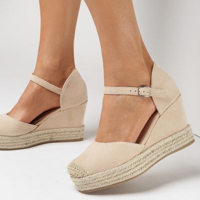 Espadryle damskie na lato na wiosnę born2be ze sklepu: born2be.pl w kategorii: Espadryle damskie - zdjęcie 054DCF2-170-2564_186437