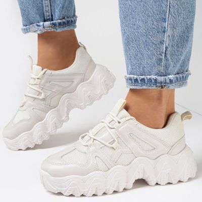 Buty sportowe damskie na wiosnę born2be ze sklepu: born2be.pl w kategorii: Buty sportowe damskie - zdjęcie 054DCF2-170-2564_186762