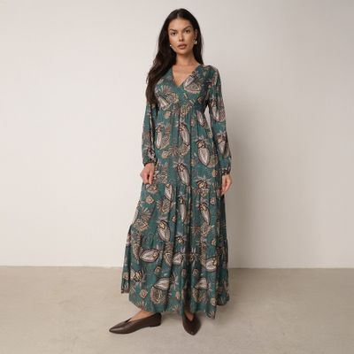 Sukienka na lato w stylu boho born2be ze sklepu: born2be.pl w kategorii: Sukienki - zdjęcie 054DCF2-170-2564_193243