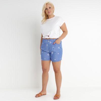 Szorty casual letnie born2be ze sklepu: born2be.pl w kategorii: Szorty - zdjęcie 054DCF2-170-2564_196206