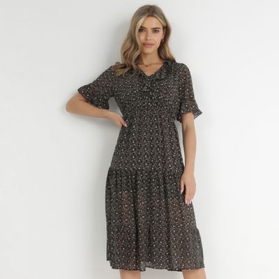 Sukienka dla puszystych casual born2be ze sklepu: born2be.pl w kategorii: Sukienki - zdjęcie 054DCF2-170-2564_197862
