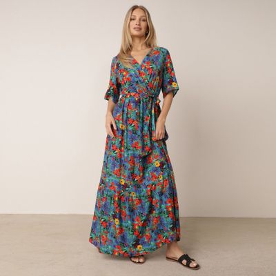 Sukienka boho na lato born2be ze sklepu: born2be.pl w kategorii: Sukienki - zdjęcie 054DCF2-170-2564_200400