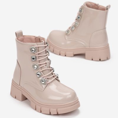 Buty zimowe dziecięce na zimę born2be ze sklepu: born2be.pl w kategorii: Buty zimowe dziecięce - zdjęcie 054DCF2-170-2564_201485