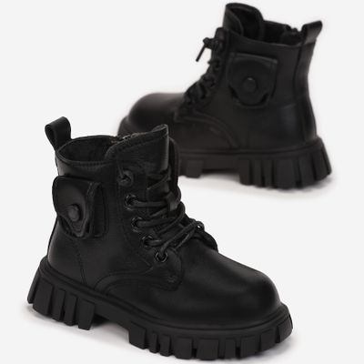 Buty zimowe dziecięce na zimę born2be ze sklepu: born2be.pl w kategorii: Buty zimowe dziecięce - zdjęcie 054DCF2-170-2564_201492