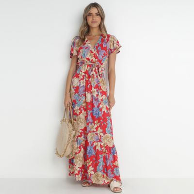 Sukienka w stylu boho born2be ze sklepu: born2be.pl w kategorii: Sukienki - zdjęcie 054DCF2-170-2564_203572