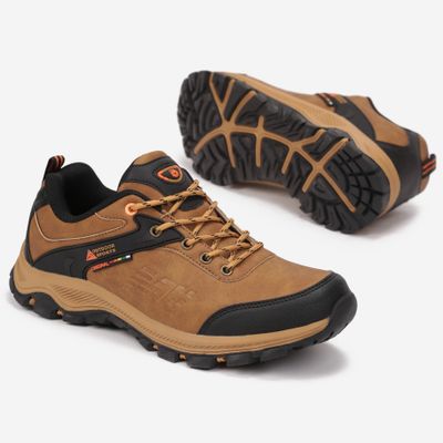 Buty trekkingowe męskie jesienne born2be ze sklepu: born2be.pl w kategorii: Buty trekkingowe męskie - zdjęcie 054DCF2-170-2564_203698