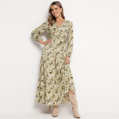 Sukienka w stylu boho born2be ze sklepu: born2be.pl w kategorii: Sukienki - zdjęcie 054DCF2-170-2564_206041