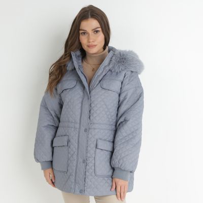 Kurtka damska casual born2be ze sklepu: born2be.pl w kategorii: Kurtki damskie - zdjęcie 054DCF2-170-2564_208278