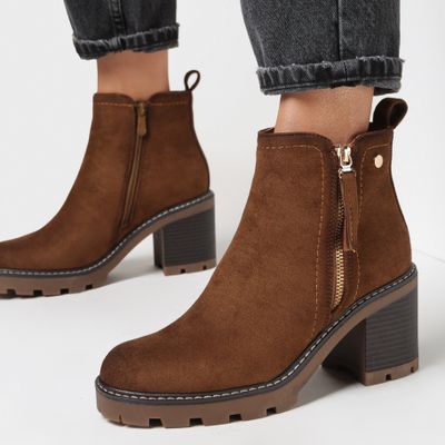 born2be - Botki jesienne ze sklepu: born2be.pl w kategorii: Botki - zdjęcie 054DCF2-170-2564_208554