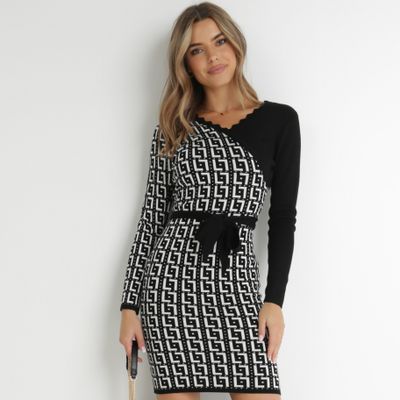 Sukienka casual born2be ze sklepu: born2be.pl w kategorii: Sukienki - zdjęcie 054DCF2-170-2564_209287
