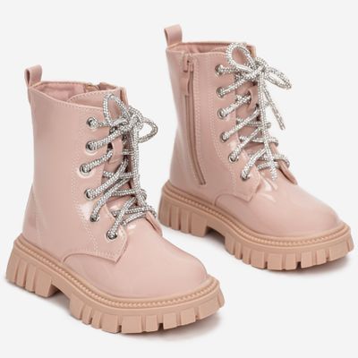 born2be - Buty zimowe dziecięce na zimę ze sklepu: born2be.pl w kategorii: Buty zimowe dziecięce - zdjęcie 054DCF2-170-2564_210160