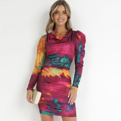 Sukienka casual born2be ze sklepu: born2be.pl w kategorii: Sukienki - zdjęcie 054DCF2-170-2564_212908