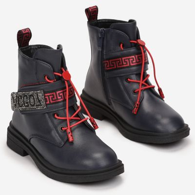 Buty zimowe dziecięce na zimę born2be ze sklepu: born2be.pl w kategorii: Buty zimowe dziecięce - zdjęcie 054DCF2-170-2564_213923