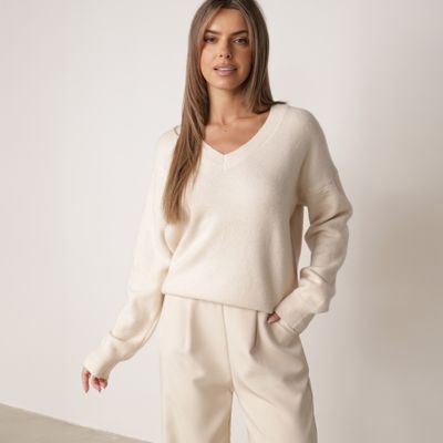 Sweter damski casual born2be ze sklepu: born2be.pl w kategorii: Swetry damskie - zdjęcie 054DCF2-170-2564_216088