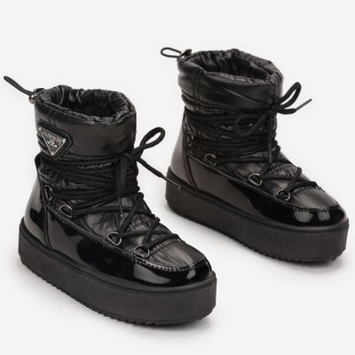 Buty zimowe dziecięce na zimę born2be ze sklepu: born2be.pl w kategorii: Buty zimowe dziecięce
