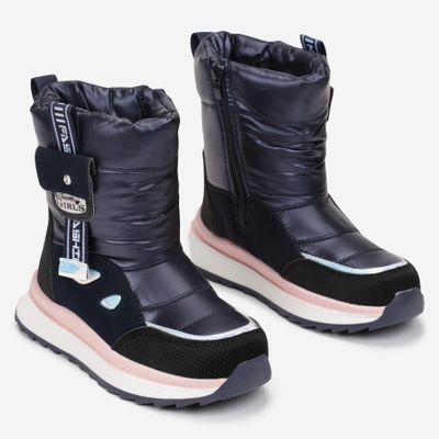 Buty zimowe dziecięce na zimę born2be ze sklepu: born2be.pl w kategorii: Buty zimowe dziecięce - zdjęcie 054DCF2-170-2564_217259