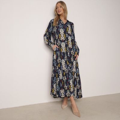 born2be - Sukienka w stylu boho ze sklepu: born2be.pl w kategorii: Sukienki - zdjęcie 054DCF2-170-2564_217715