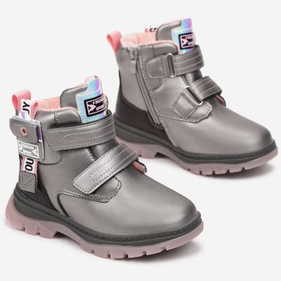 born2be - Buty zimowe dziecięce na zimę ze sklepu: born2be.pl w kategorii: Buty zimowe dziecięce - zdjęcie 054DCF2-170-2564_218075