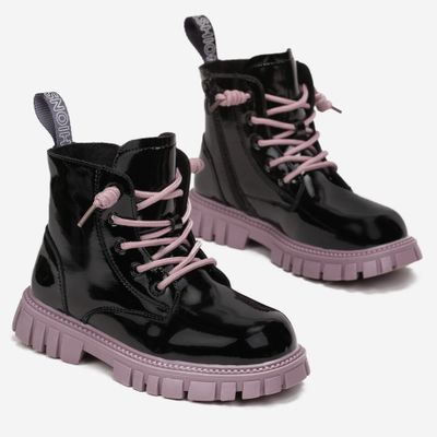 Buty zimowe dziecięce zimowe born2be ze sklepu: born2be.pl w kategorii: Buty zimowe dziecięce - zdjęcie 054DCF2-170-2564_220308