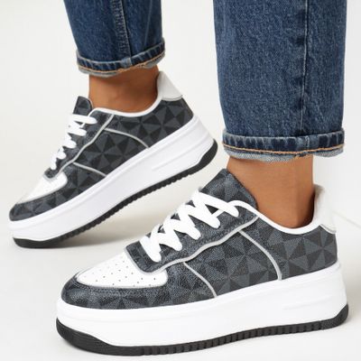 Buty sportowe damskie na wiosnę born2be ze sklepu: born2be.pl w kategorii: Buty sportowe damskie - zdjęcie 054DCF2-170-2564_220750