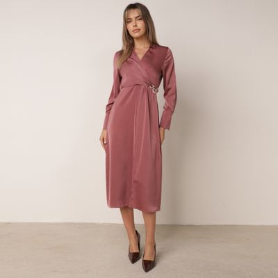 Sukienka casual kopertowa born2be ze sklepu: born2be.pl w kategorii: Sukienki - zdjęcie 054DCF2-170-2564_221579