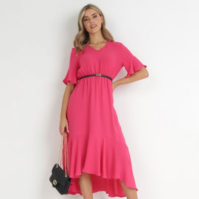 born2be - Sukienka na wiosnę casual ze sklepu: born2be.pl w kategorii: Sukienki - zdjęcie 054DCF2-170-2564_222034