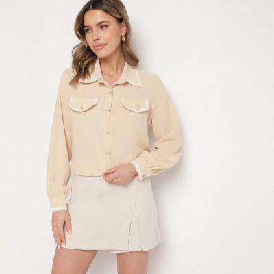 Koszula damska casual born2be ze sklepu: born2be.pl w kategorii: Koszule damskie - zdjęcie 054DCF2-170-2564_222933