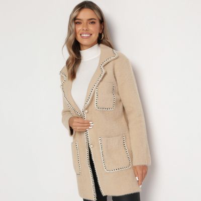 Sweter damski na zimę born2be ze sklepu: born2be.pl w kategorii: Swetry damskie - zdjęcie 054DCF2-170-2564_222947