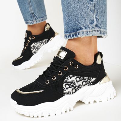 born2be - Buty sportowe damskie na wiosnę ze sklepu: born2be.pl w kategorii: Buty sportowe damskie - zdjęcie 054DCF2-170-2564_224439