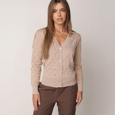 Sweter damski casual born2be ze sklepu: born2be.pl w kategorii: Swetry damskie - zdjęcie 054DCF2-170-2564_227132