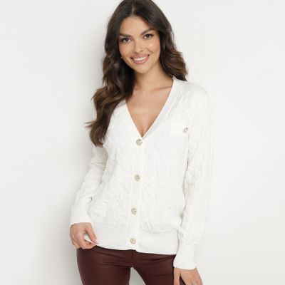 Sweter damski na zimę born2be ze sklepu: born2be.pl w kategorii: Swetry damskie - zdjęcie 054DCF2-170-2564_227135