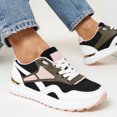 Buty sportowe damskie wiosenne born2be ze sklepu: born2be.pl w kategorii: Buty sportowe damskie - zdjęcie 054DCF2-170-2564_227656
