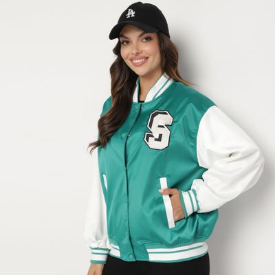 Kurtka damska casual na wiosnę born2be ze sklepu: born2be.pl w kategorii: Kurtki damskie - zdjęcie 054DCF2-170-2564_227948
