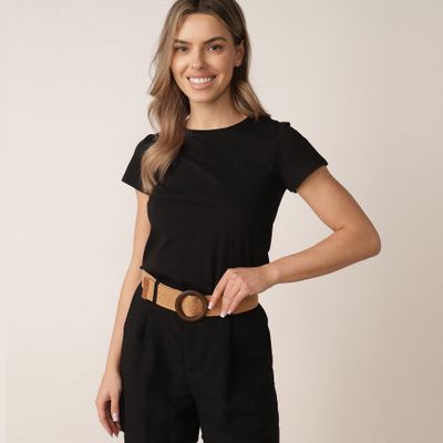 Bluzka damska casual na wiosnę born2be ze sklepu: born2be.pl w kategorii: Bluzki damskie - zdjęcie 054DCF2-170-2564_228719