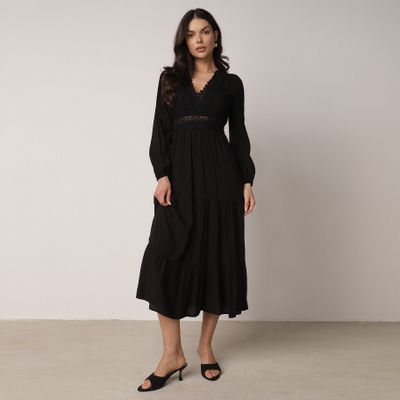 born2be - Sukienka elegancka ze sklepu: born2be.pl w kategorii: Sukienki - zdjęcie 054DCF2-170-2564_228969