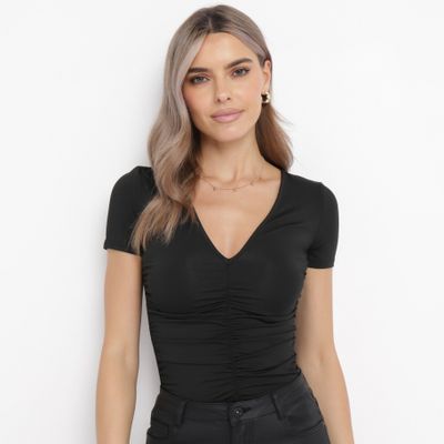 Bluzka damska casual na wiosnę born2be ze sklepu: born2be.pl w kategorii: Bluzki damskie - zdjęcie 054DCF2-170-2564_229413