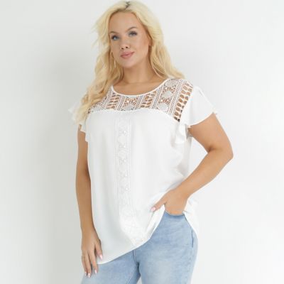 born2be - Bluzka damska casual wiosenna ze sklepu: born2be.pl w kategorii: Bluzki damskie - zdjęcie 054DCF2-170-2564_232758