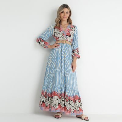 Sukienka na wiosnę boho born2be ze sklepu: born2be.pl w kategorii: Sukienki - zdjęcie 054DCF2-170-2564_233314