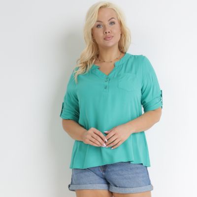 Bluzka damska casual born2be ze sklepu: born2be.pl w kategorii: Bluzki damskie - zdjęcie 054DCF2-170-2564_235405