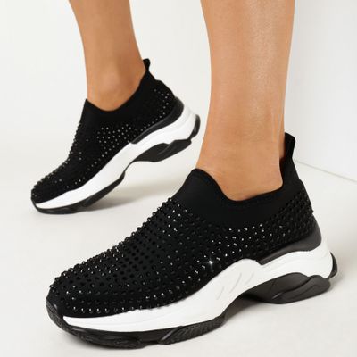 Buty sportowe damskie na wiosnę born2be ze sklepu: born2be.pl w kategorii: Buty sportowe damskie - zdjęcie 054DCF2-170-2564_235976
