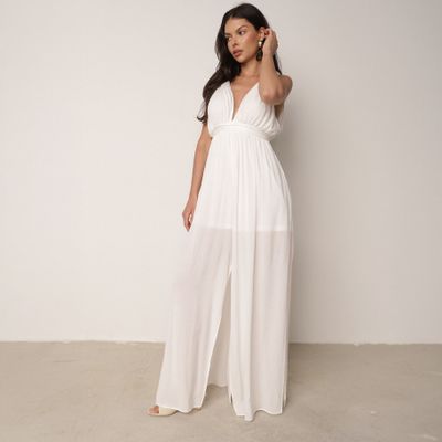 born2be - Kombinezon damski elegancki ze sklepu: born2be.pl w kategorii: Kombinezony damskie - zdjęcie 054DCF2-170-2564_237792
