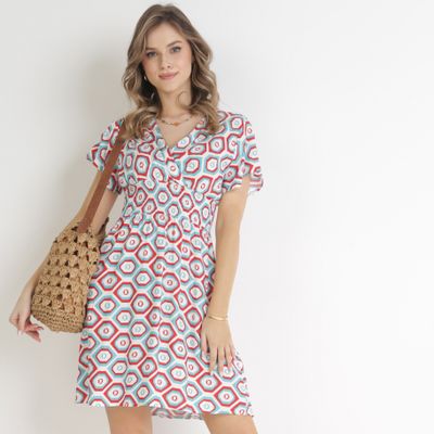 born2be - Sukienka casual na wiosnę ze sklepu: born2be.pl w kategorii: Sukienki - zdjęcie 054DCF2-170-2564_239536