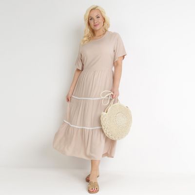 born2be - Sukienka wiosenna ze sklepu: born2be.pl w kategorii: Sukienki - zdjęcie 054DCF2-170-2564_240918