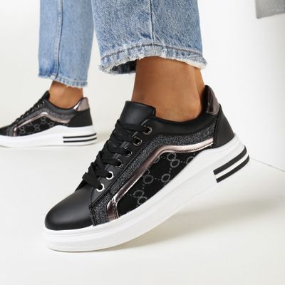 Buty sportowe damskie na wiosnę born2be ze sklepu: born2be.pl w kategorii: Buty sportowe damskie - zdjęcie 054DCF2-170-2564_241411