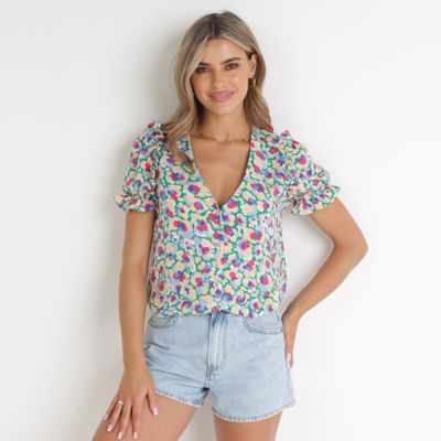 Koszula damska casual born2be ze sklepu: born2be.pl w kategorii: Koszule damskie - zdjęcie 054DCF2-170-2564_242756