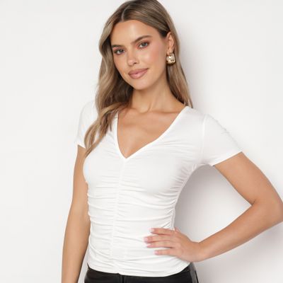 born2be - Bluzka damska wiosenna casual ze sklepu: born2be.pl w kategorii: Bluzki damskie - zdjęcie 054DCF2-170-2564_247574
